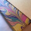 Unique marbled leather sketch book / journal / writing book - Image 4