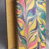 Unique marbled leather sketch book / journal / writing book - Image 5
