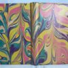 Unique marbled leather sketch book / journal / writing book - Image 7