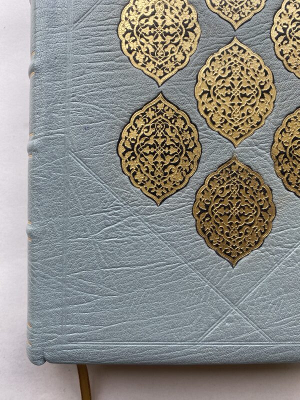 Duck Egg Blue Leather Bound Journal Notebook - Image 6