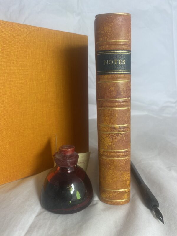 Distinctive Craquelle Dyed Leather Journal Notebook - Image 6