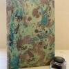 'Moss' Marbled Leather Journal Notebook - Image 4