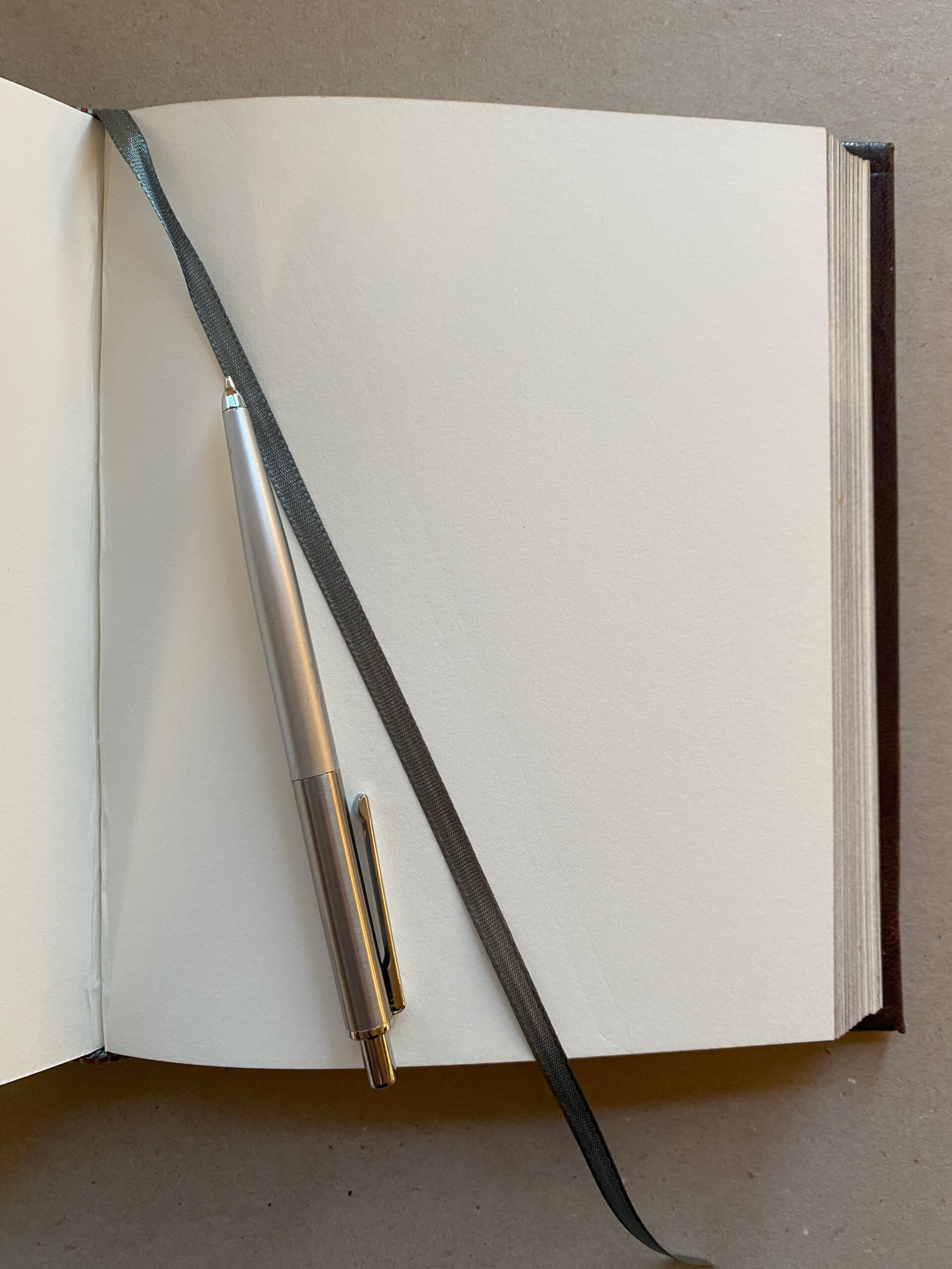 Journal in Brown & Duck Egg Blue Leather - Image 5